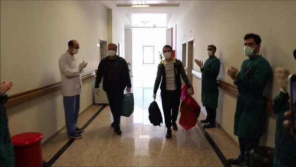 Hatay'da koronavirüsü yenen 30 hasta taburcu edildi - Sputnik Türkiye