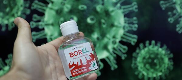 Yerli ve milli bor katkılı el dezenfektanı BOREL - Sputnik Türkiye
