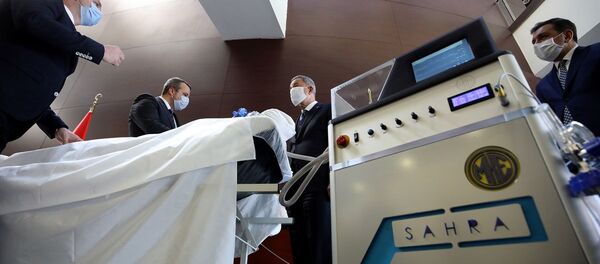 Makina ve Kimya Endüstrisi Kurumu, mekanik solunum cihazı - Sputnik Türkiye