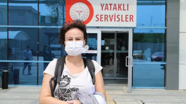 Koronavirüse yakalanan hemşire - Sputnik Türkiye