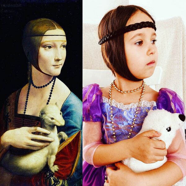 Ruslar karantinada ünlü tablolara ‘dönüştü’ - Sputnik Türkiye