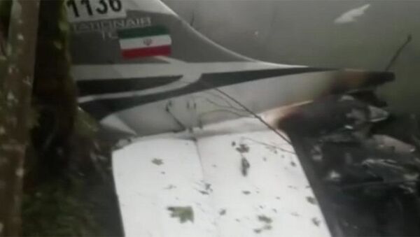 İran’da eğitim uçağı düştü - Sputnik Türkiye