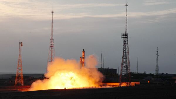 ‘Zafer Roketi’ olarak adlandırılan Soyuz-2.1a roketi, Kazakistan’daki Baykonur Uzay Üssü’nden fırlatıld - Sputnik Türkiye