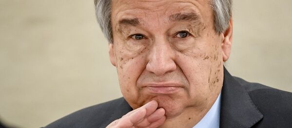 Birleşmiş Milletler Genel Sekreteri Antonio Guterres - Sputnik Türkiye