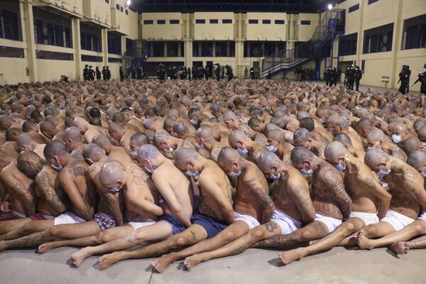 El Salvador'daki hapishaneler - Sputnik Türkiye