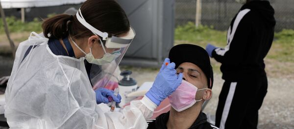 Koronavirüs testi-ABD-Koronavirüs vakaları - Sputnik Türkiye