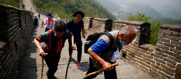 Çin Seddi-turist-koronavirüs - Sputnik Türkiye