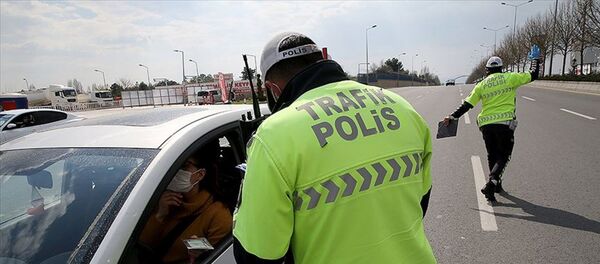 Koronavirüs-Polis-Denetim - Sputnik Türkiye