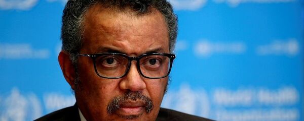 Dünya Sağlık Örgütü Genel Direktörü Tedros Adhanom Ghebreyesus - Sputnik Türkiye