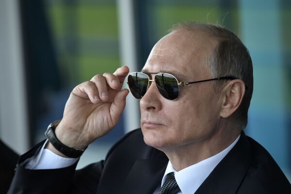 Vladimir Putin'in 20 yıllık başkanlığının görüntüleri - Sputnik Türkiye