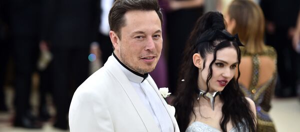 Elon Musk-Grimes - Sputnik Türkiye