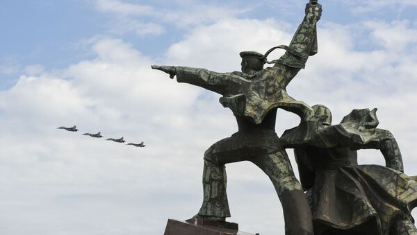 Празднование Дня Победы в городах России - Sputnik Türkiye