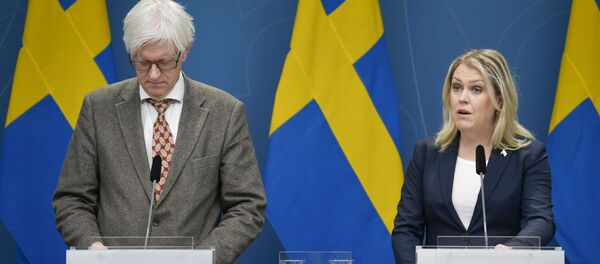 İsveç Sağlık ve Sosyal İşler Bakanı Lena Hallengren (sağda) - Sputnik Türkiye