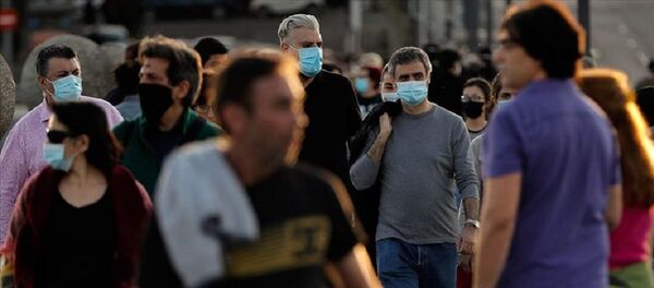 Koronavirüs, sokak, sosyal mesafe - Sputnik Türkiye