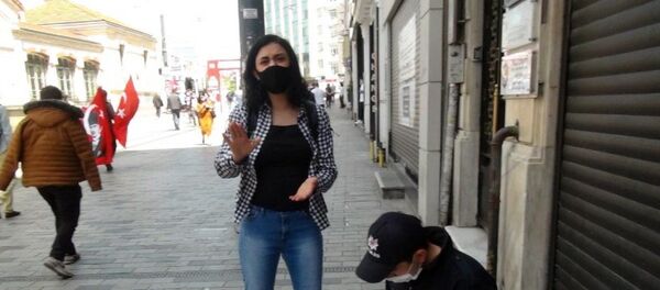 Taksim'deki turistler - Sputnik Türkiye