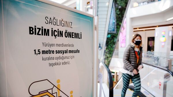  AVM -  alışveriş merkezleri - maske - koronavirüs - sosyal mesafe - - Sputnik Türkiye
