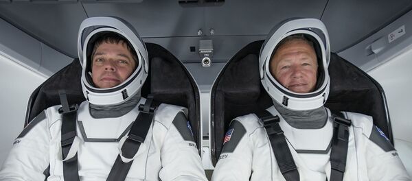 Astronotlor Robert Behnken ve Douglas Hurley - Sputnik Türkiye