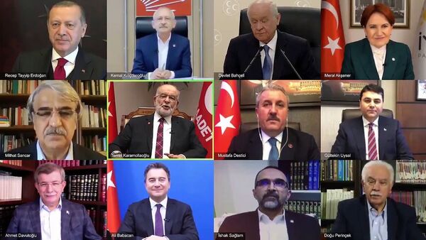 Saadet Partisi'nin hayali telekonferansı - Sputnik Türkiye