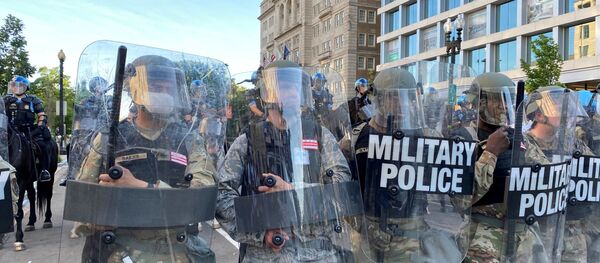 George Floyd, protesto, Washington, Ulusal Muhafızlar - Sputnik Türkiye