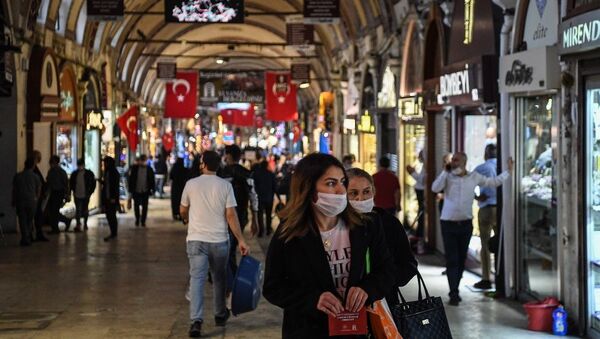 İstanbul - koronavirüs - maske - Sputnik Türkiye