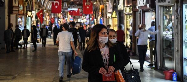 İstanbul - koronavirüs - maske - Sputnik Türkiye