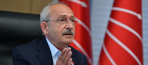CHP Genel Başkanı Kemal Kılıçdaroğlu, CHP il başkanlarıyla video konferans yöntemiyle görüştü. - Sputnik Türkiye