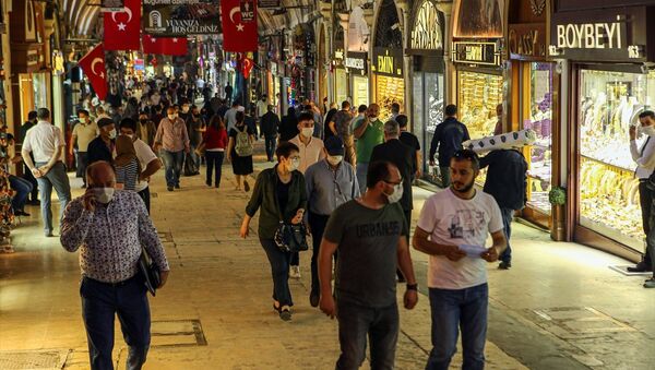 Kapalıçarşı'ya 3 günde 112 bin ziyaretçi - Sputnik Türkiye