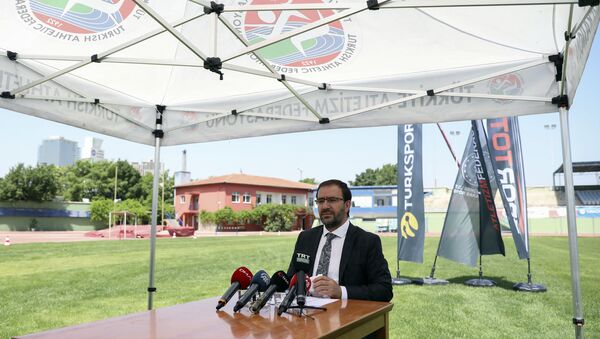 Türkiye Atletizm Federasyon (TAF) Başkanı Fatih Çintimar - Sputnik Türkiye