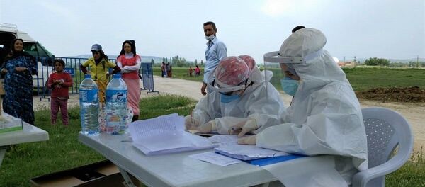 Eskişehir, çadır kent karantina - Sputnik Türkiye