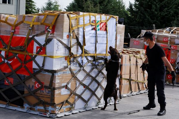 Türkiye Afganistan’a tıbbi yardım gönderdi - Sputnik Türkiye