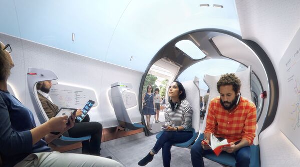 Amsterdam'ı Avrupa'ya Bağlayacak Hyperloop Projesi - Sputnik Türkiye