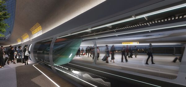 Amsterdam'ı Avrupa'ya Bağlayacak Hyperloop Projesi - Sputnik Türkiye
