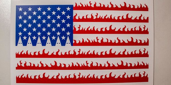 Tahran'daki 'Nefes Alamıyorum' sergisi - Sputnik Türkiye