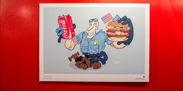 Tahran'daki 'Nefes Alamıyorum' sergisi - Sputnik Türkiye