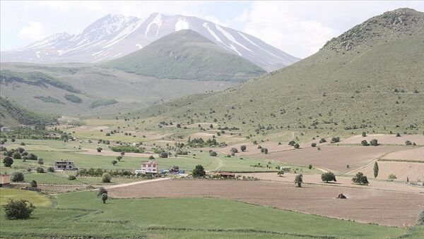 Kayseri'de Cumhurbaşkanı Recep Tayyip Erdoğan'ın talimatıyla, hazinenin atıl durumdaki 3.3 milyon metrekare arazisinden tarıma uygun olan 2.2 milyon metrekaresi tarımsal üretime kazandırıldı. - Sputnik Türkiye