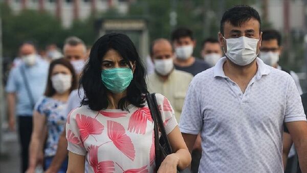 İstanbul maske - Sputnik Türkiye