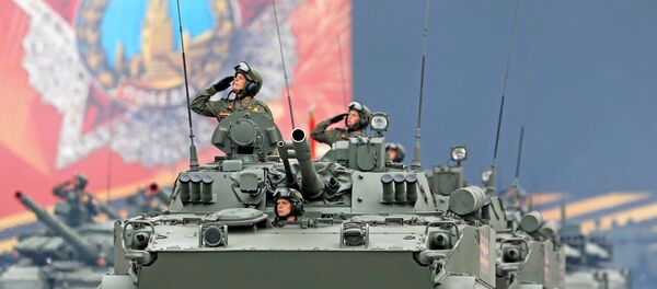 Moskova’da Zafer Günü geçidinin genel provası yapıldı - Sputnik Türkiye