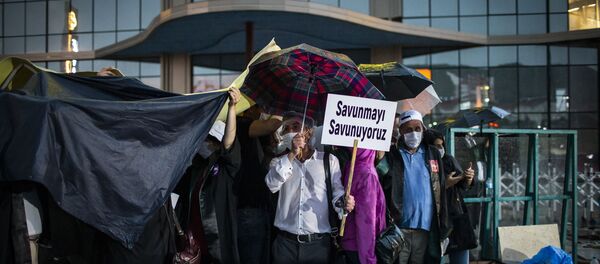 Baro başkanları - yürüyüş - Sputnik Türkiye