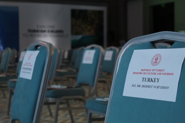 Antalya’da gerçekleştirilen ‘Yeniden Keşfet’ tanıtım etkinliği'nden bir kare. - Sputnik Türkiye