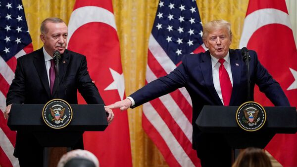 Donald Trump - Recep Tayyip Erdoğan - Sputnik Türkiye