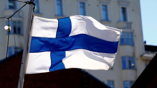 Finlandiya bayrağı - Helsinki - Sputnik Türkiye