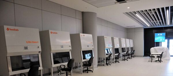 İstanbul Havalimanı'nda koronavirüs test merkezi kuruldu - Sputnik Türkiye