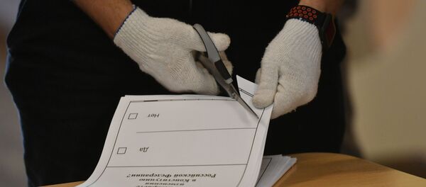 Rusya'da anayasa değişiklikleri ile ilgili oylama - Sputnik Türkiye