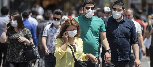 Ankara - maske - Sputnik Türkiye