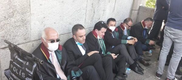 Baro başkanları Meclis kapısında - Sputnik Türkiye