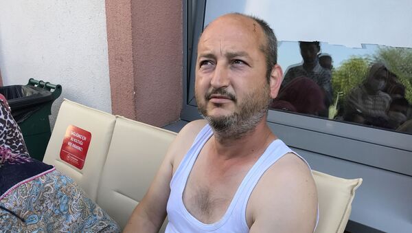 Sakarya'daki patlamada yaralanan işçi Recep Ersoy - Sputnik Türkiye