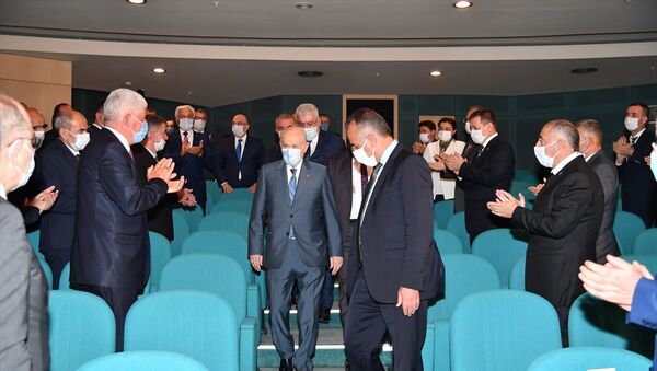MHP Lideri Devlet Bahçeli, il başkanlarıyla bir araya geldi - Sputnik Türkiye
