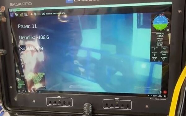 Van Gölü'nde batan tekne 107 metre derinlikte bulundu - Sputnik Türkiye